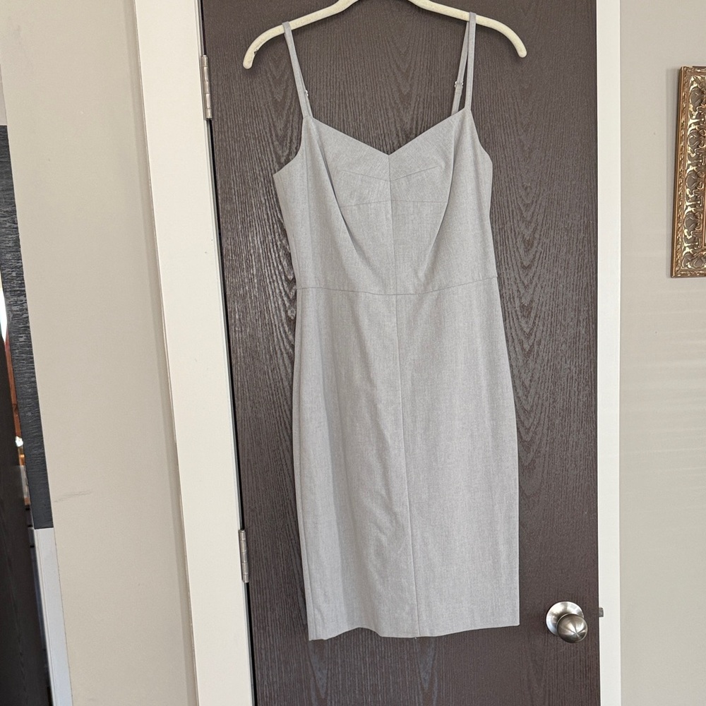 Banana Republic Strapless Gray Dress